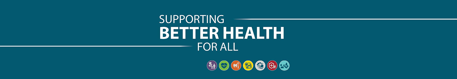 Supporting Better Health banner