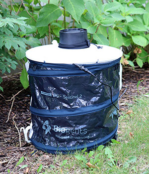 Photo of BG Sentinel 2 mosquito trap