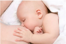 Other signs that your baby is breastfeeding well: