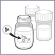 Check the date on the stored breast milk. Use the container with the earliest date first.