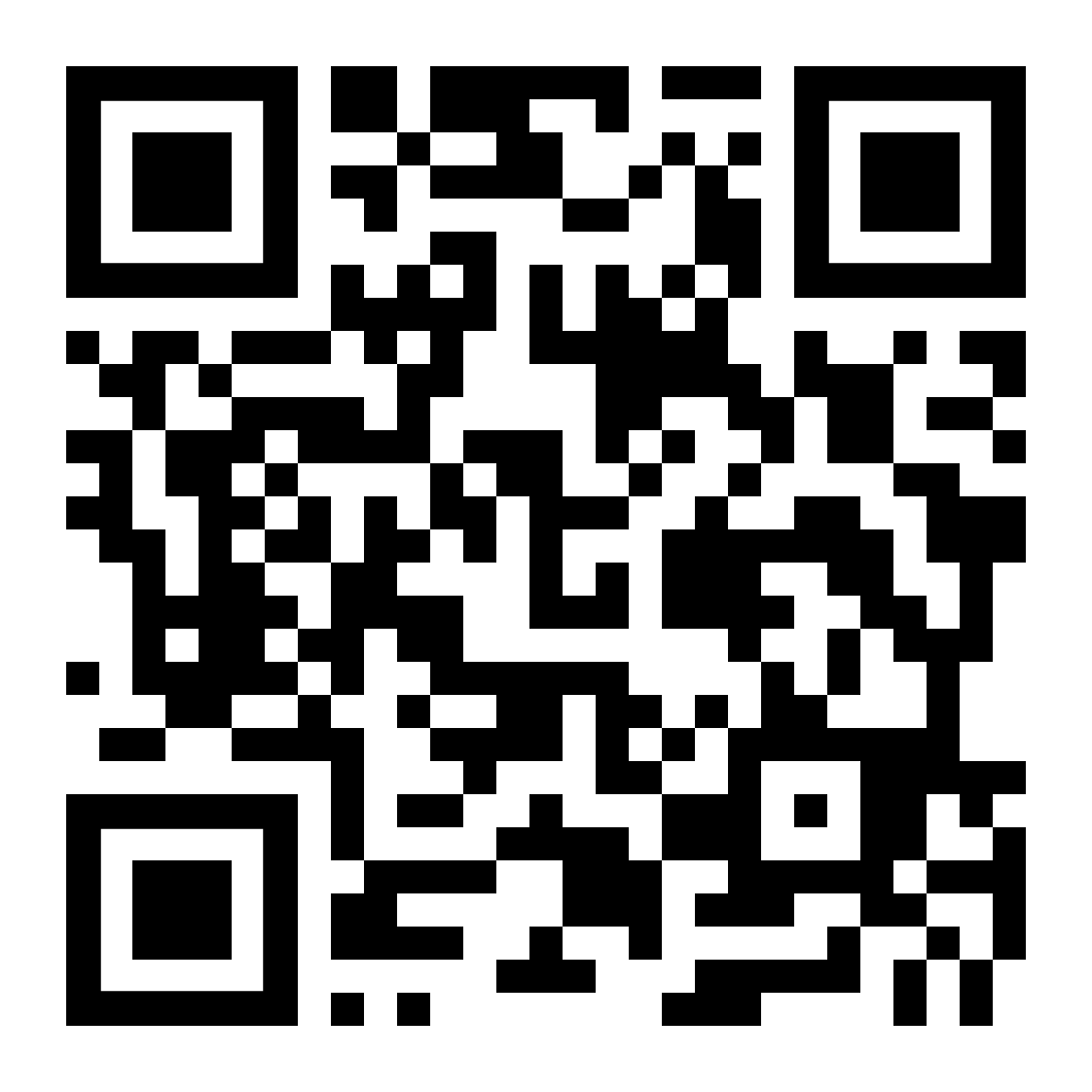 QR code of link to survey